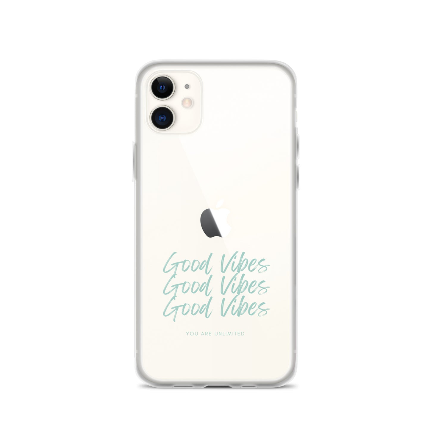 Good Vibes - Clear Case for iPhone®