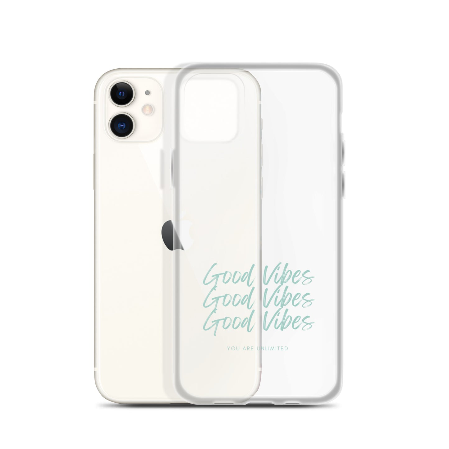 Good Vibes - Clear Case for iPhone®