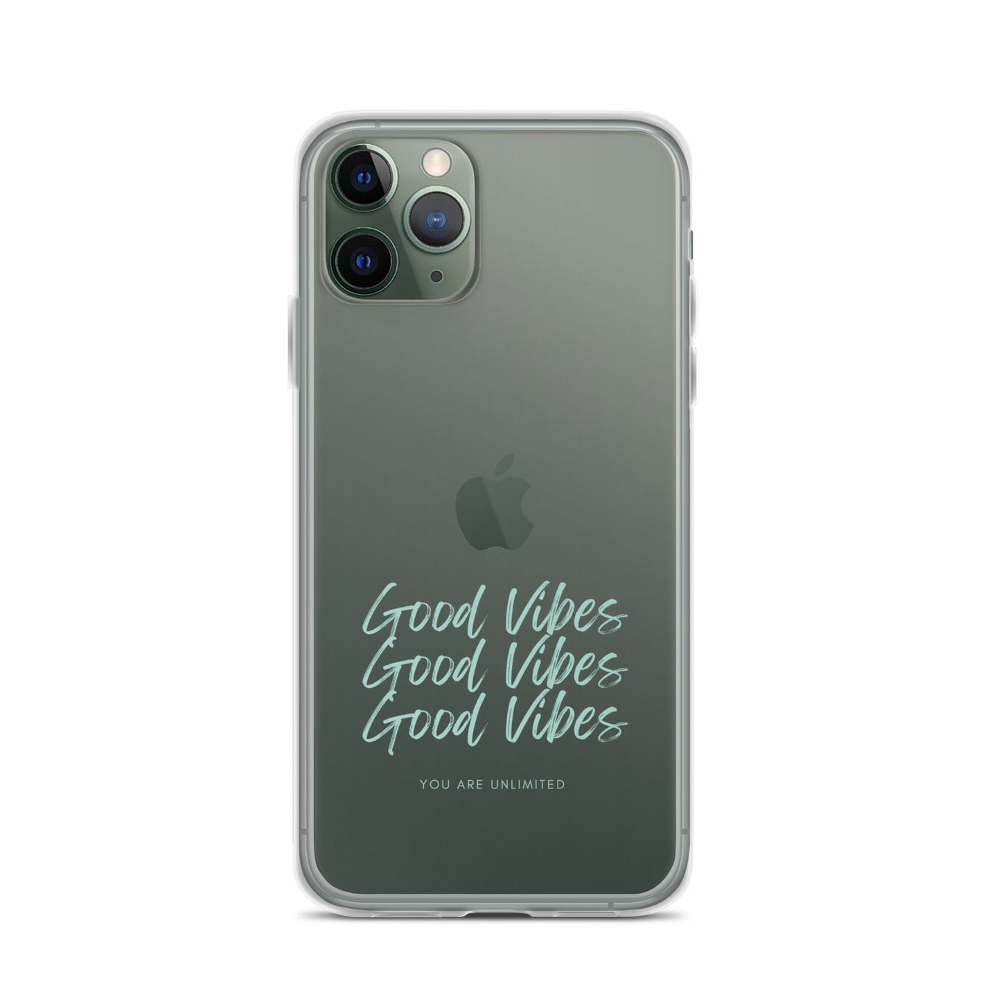 Good Vibes - Clear Case for iPhone®