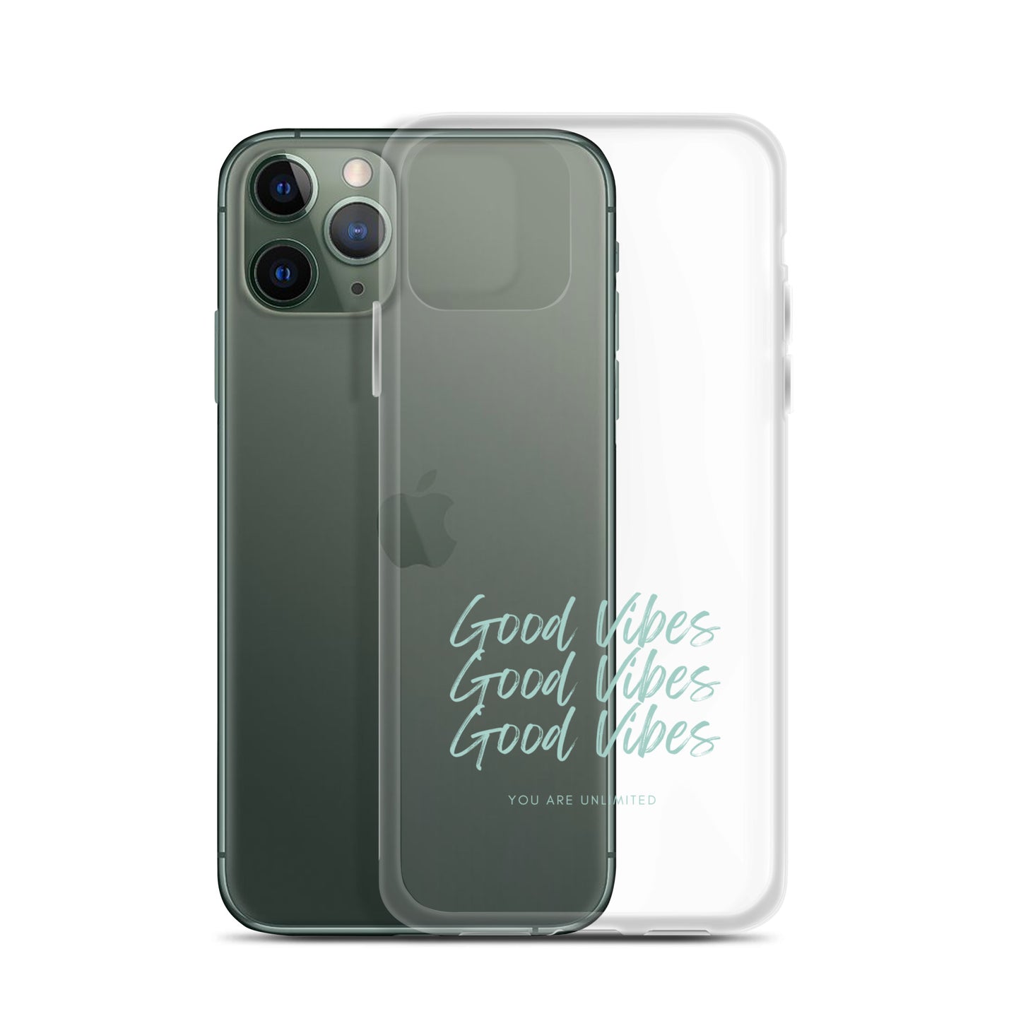 Good Vibes - Clear Case for iPhone®