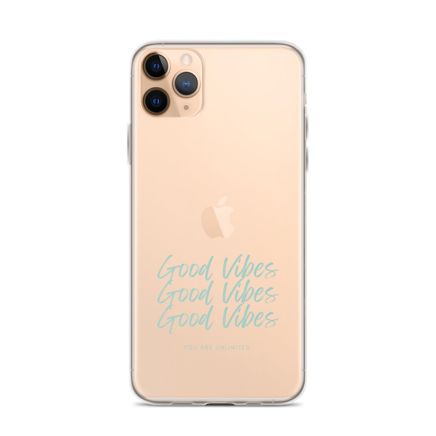 Good Vibes - Clear Case for iPhone®