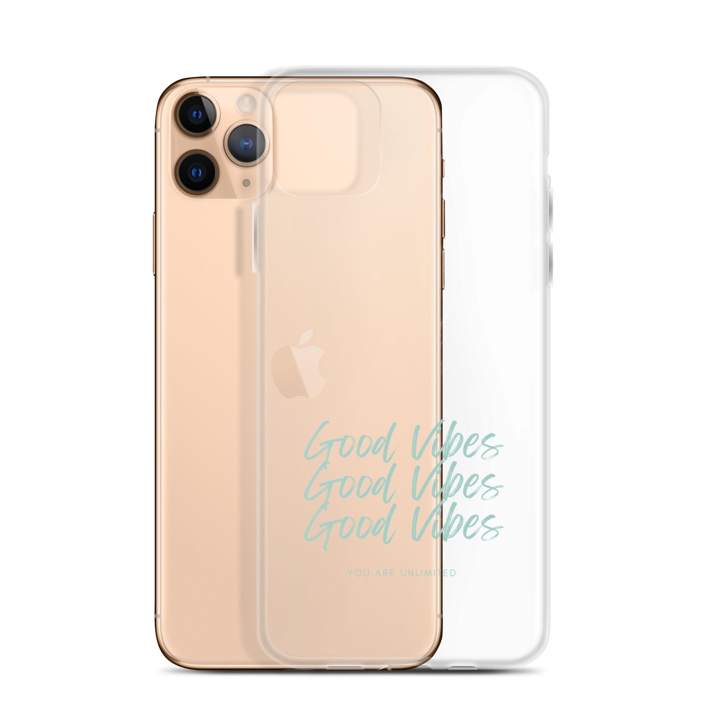 Good Vibes - Clear Case for iPhone®
