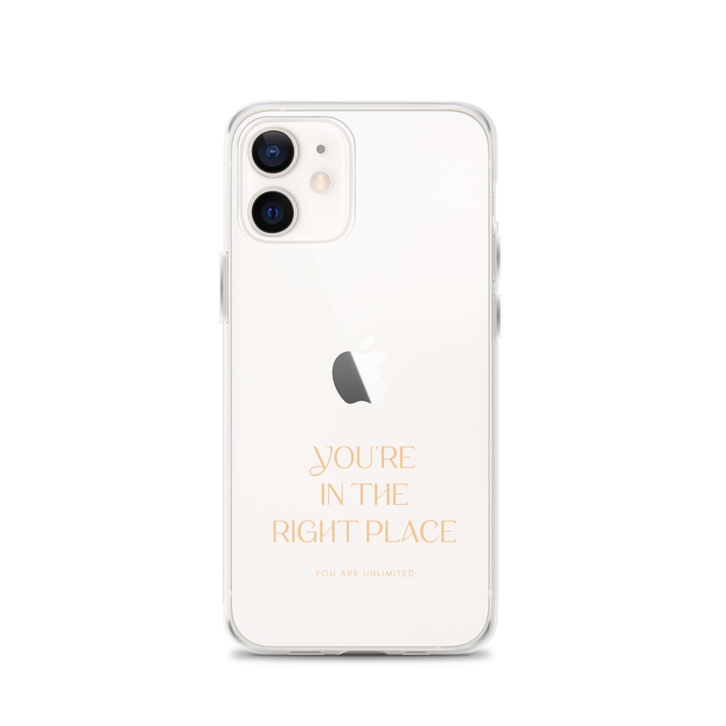 You're In The Right Place - Clear Case for iPhone®
