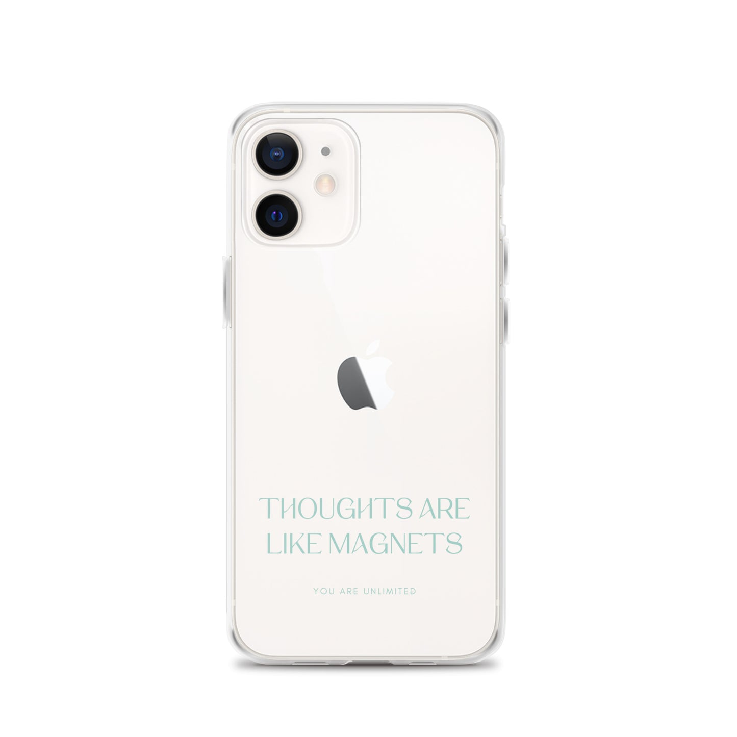 Thoughts Are Like Magnets - Clear Case for iPhone®