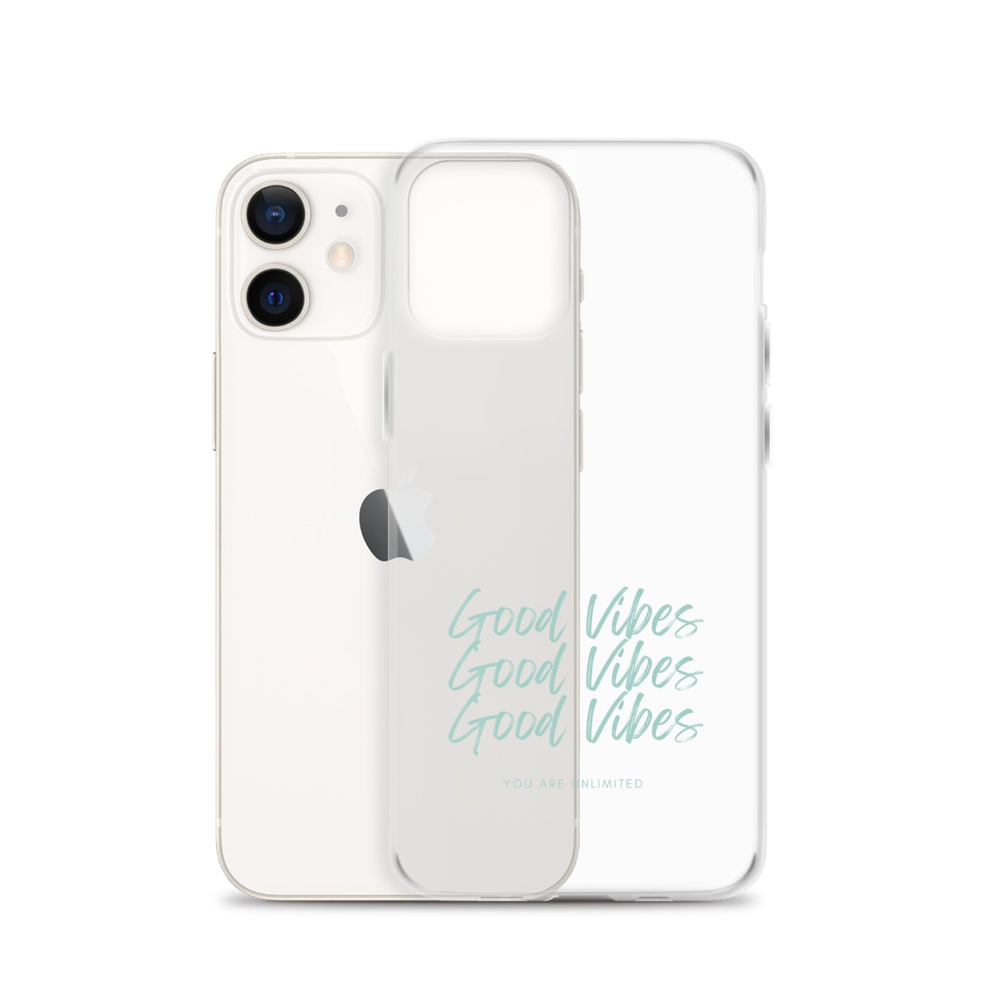 Good Vibes - Clear Case for iPhone®