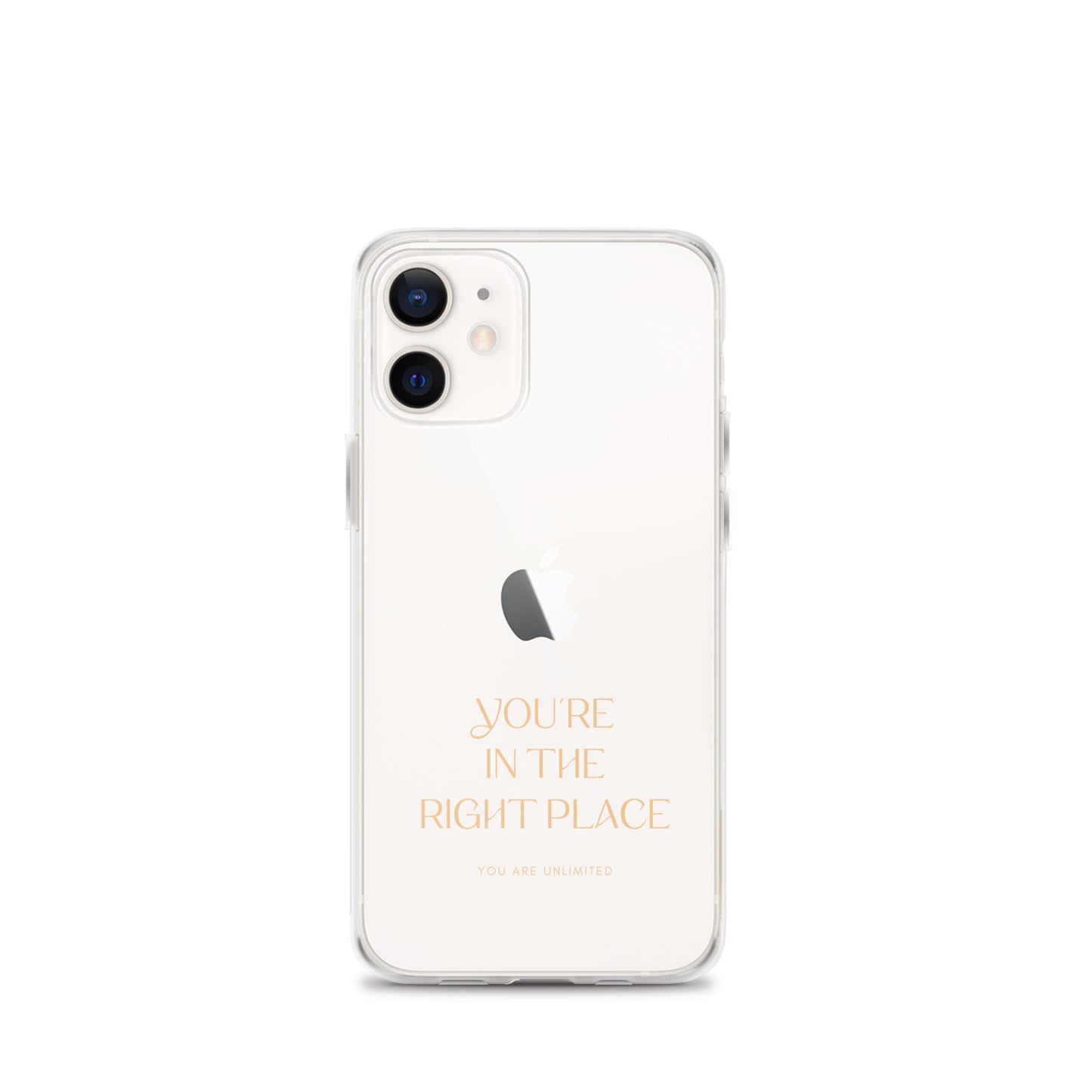 You're In The Right Place - Clear Case for iPhone®