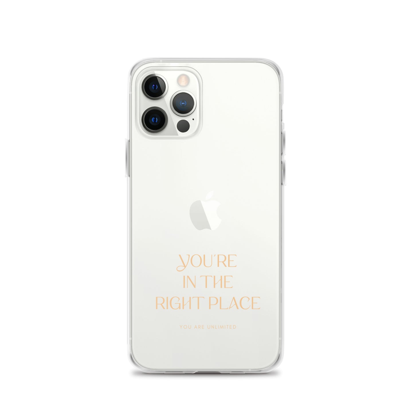 You're In The Right Place - Clear Case for iPhone®