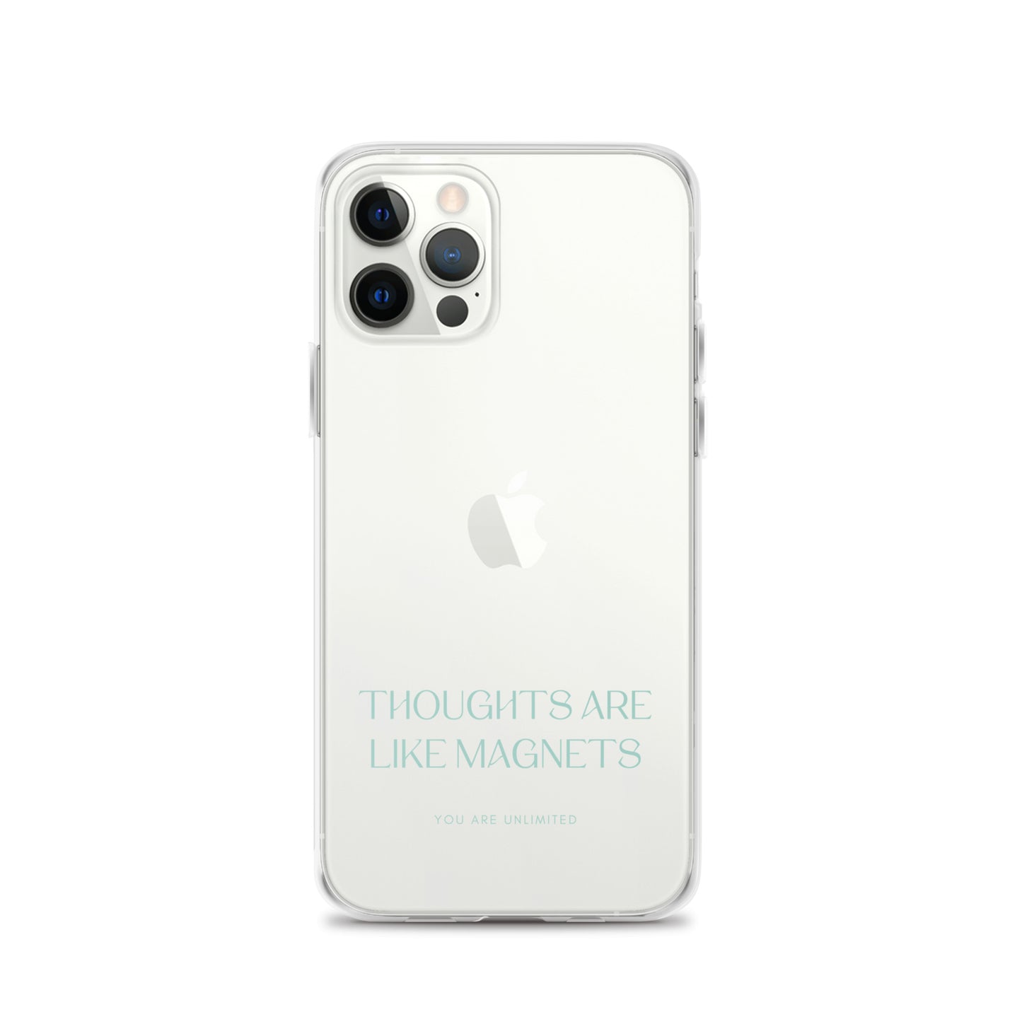 Thoughts Are Like Magnets - Clear Case for iPhone®