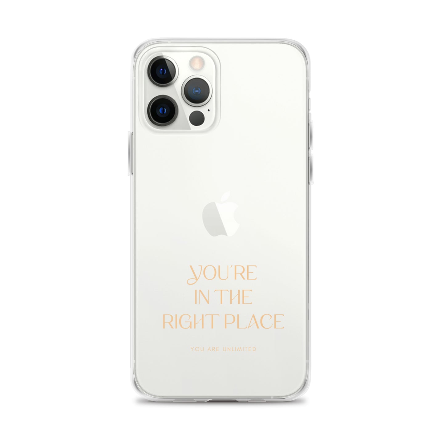 You're In The Right Place - Clear Case for iPhone®