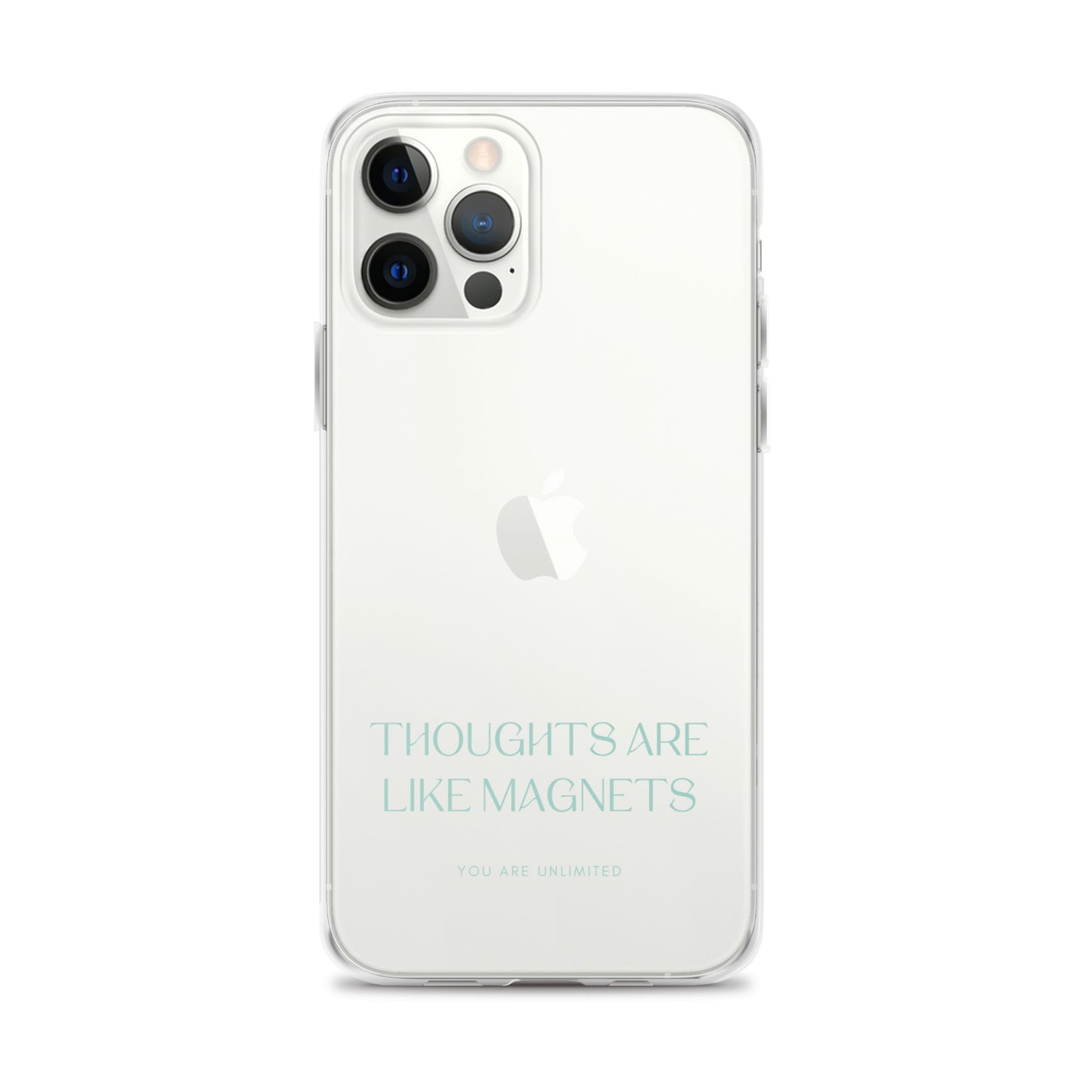Thoughts Are Like Magnets - Clear Case for iPhone®
