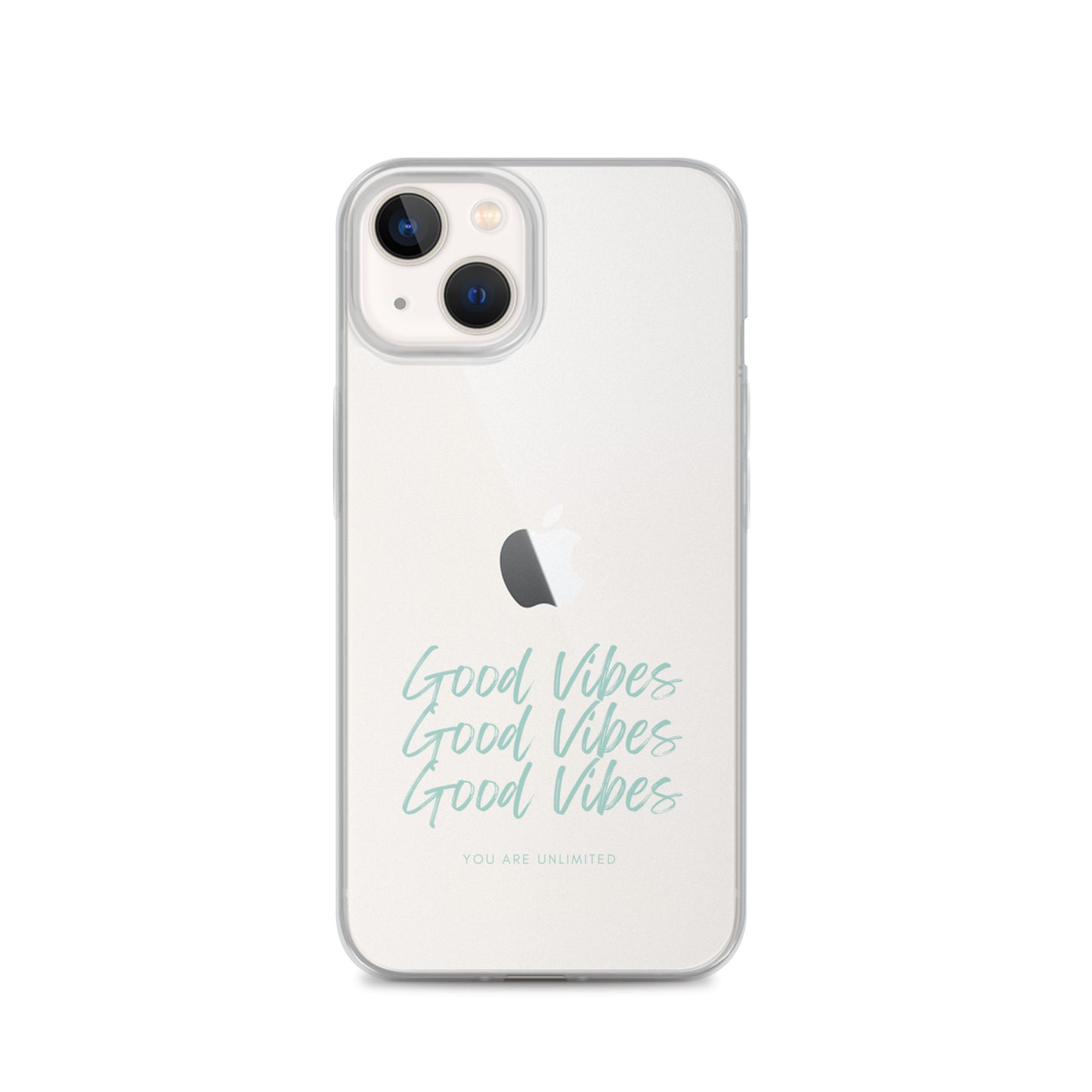 Good Vibes - Clear Case for iPhone®