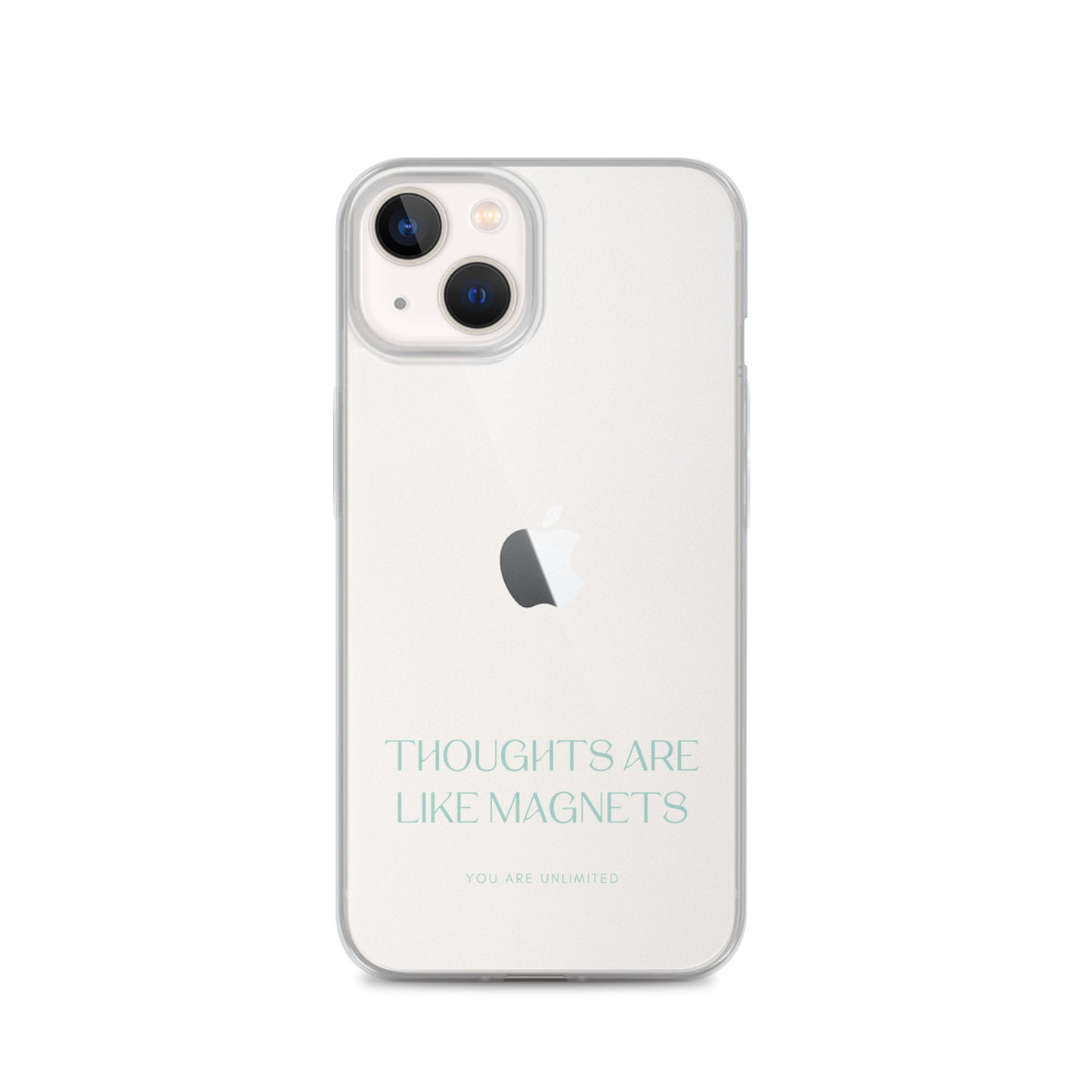 Thoughts Are Like Magnets - Clear Case for iPhone®