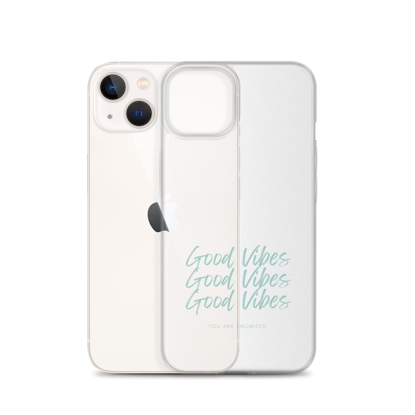 Good Vibes - Clear Case for iPhone®