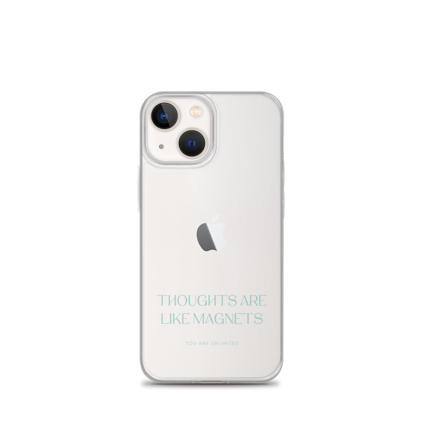 Thoughts Are Like Magnets - Clear Case for iPhone®
