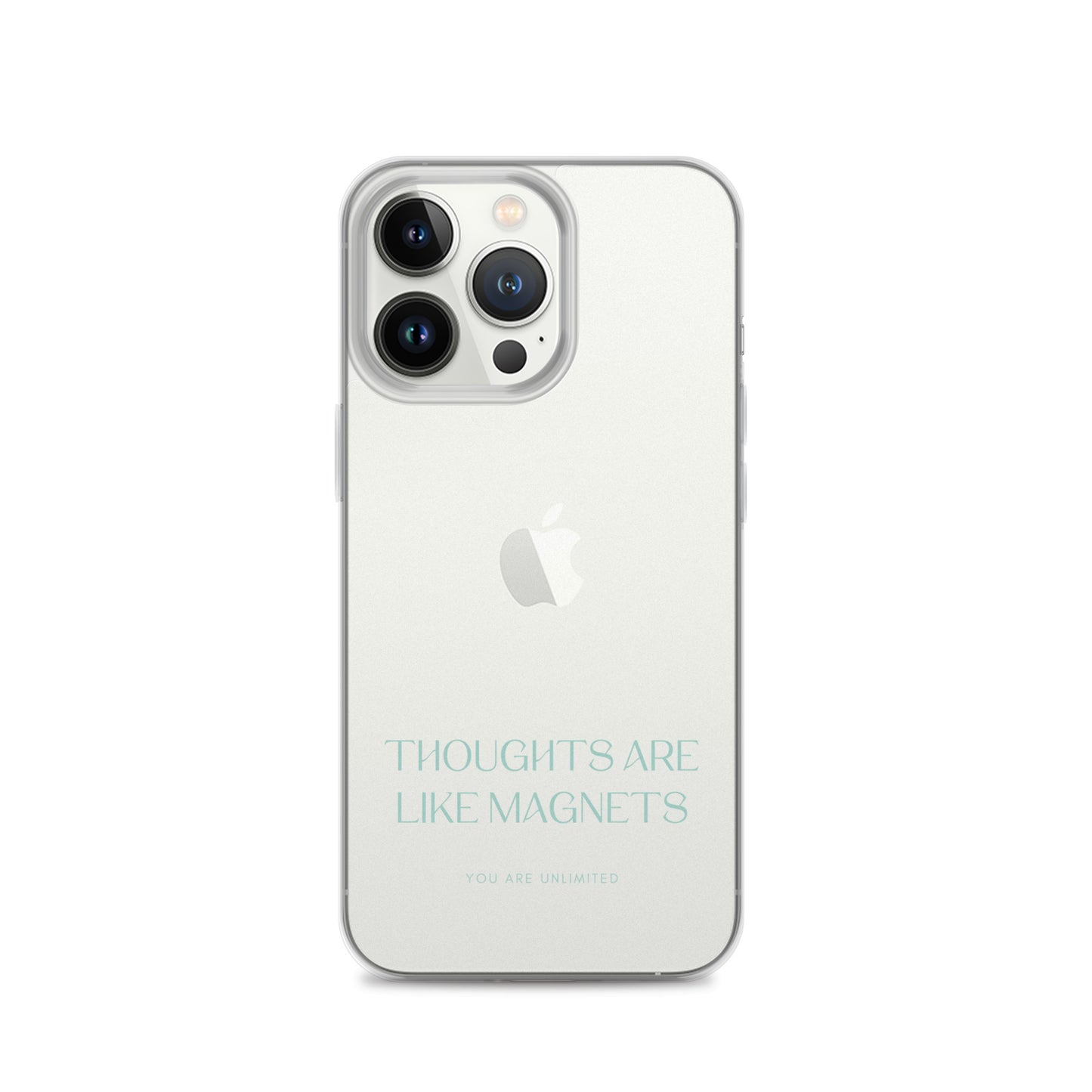 Thoughts Are Like Magnets - Clear Case for iPhone®