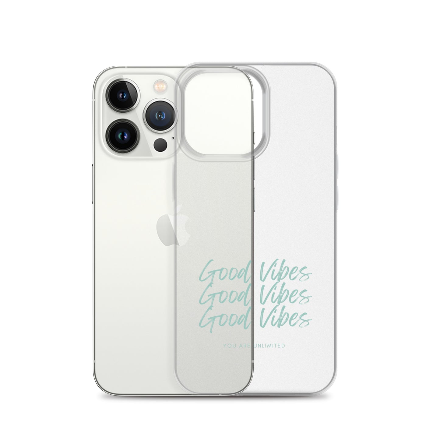 Good Vibes - Clear Case for iPhone®