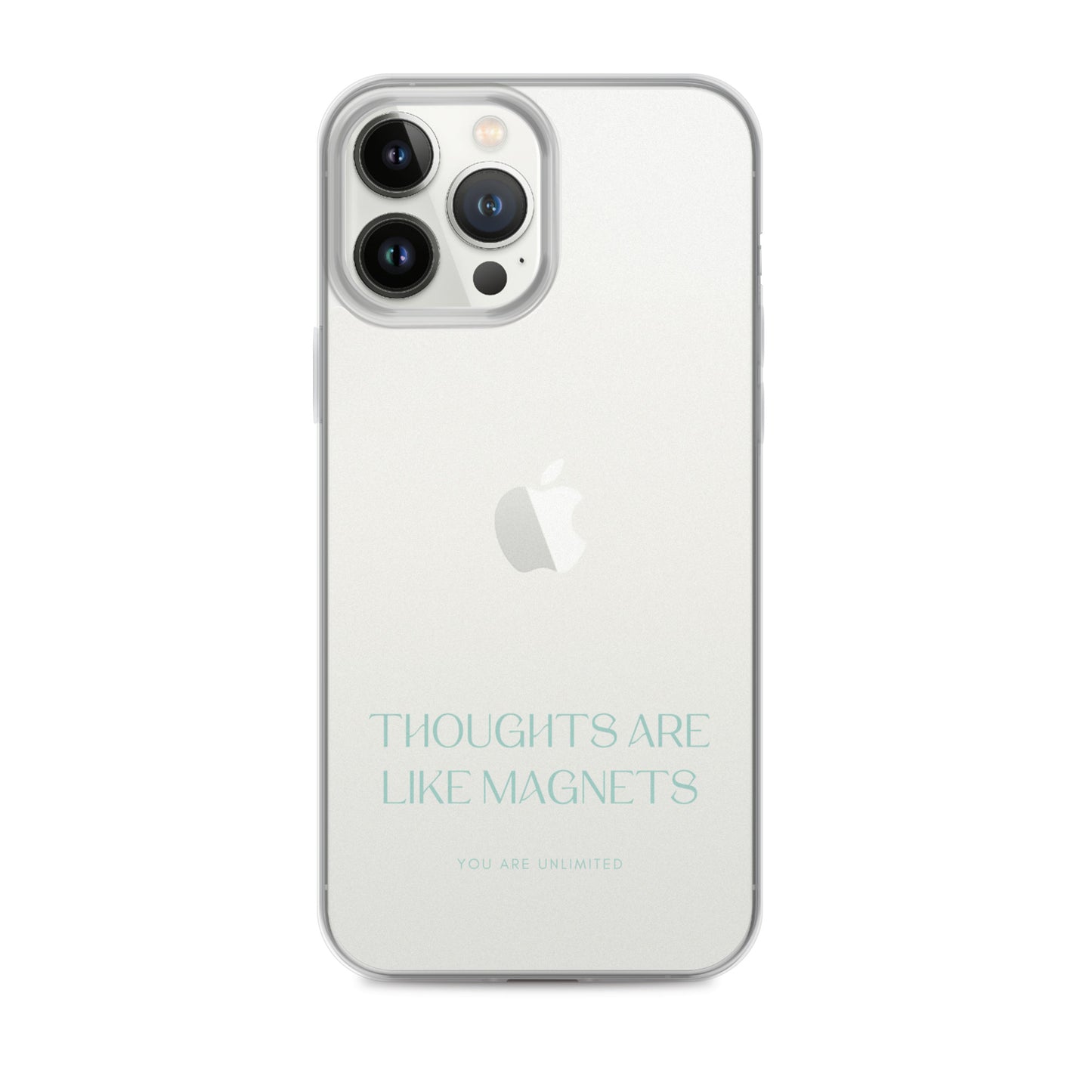 Thoughts Are Like Magnets - Clear Case for iPhone®
