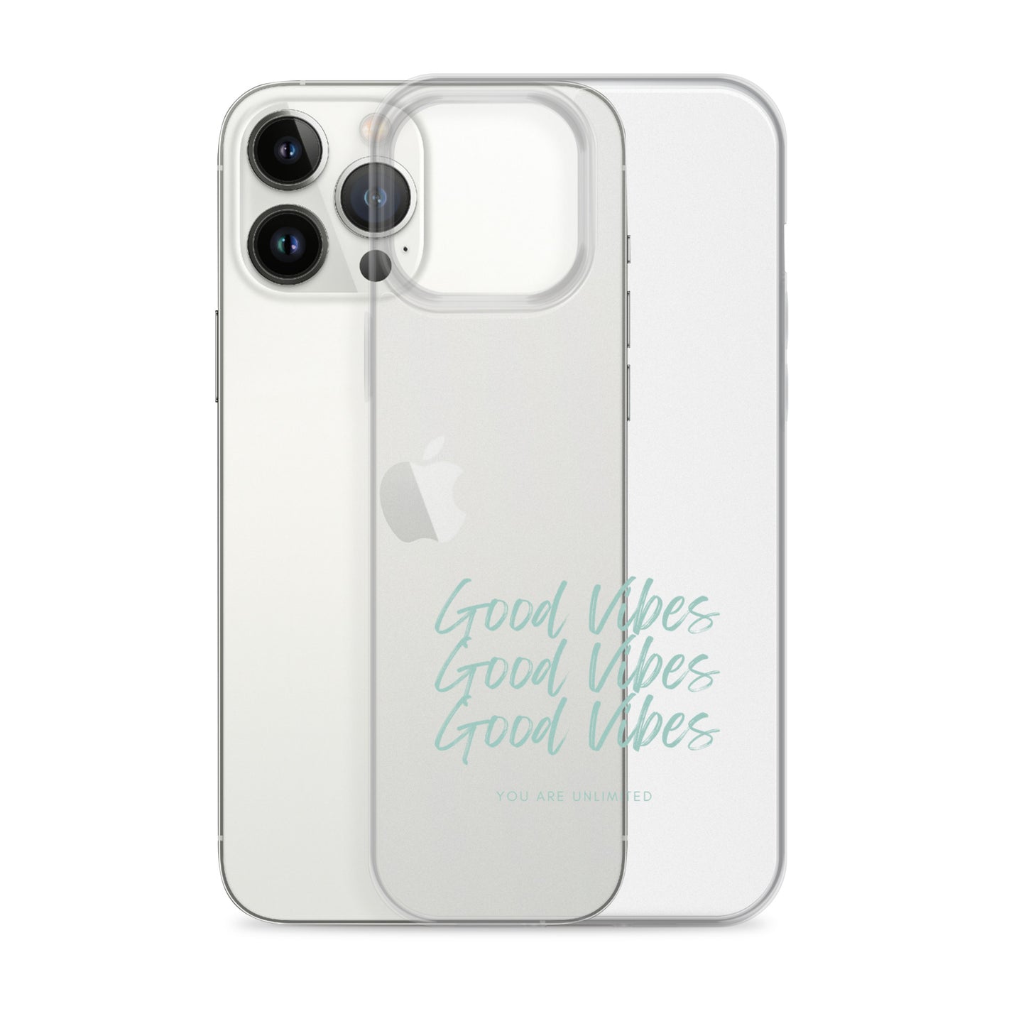 Good Vibes - Clear Case for iPhone®