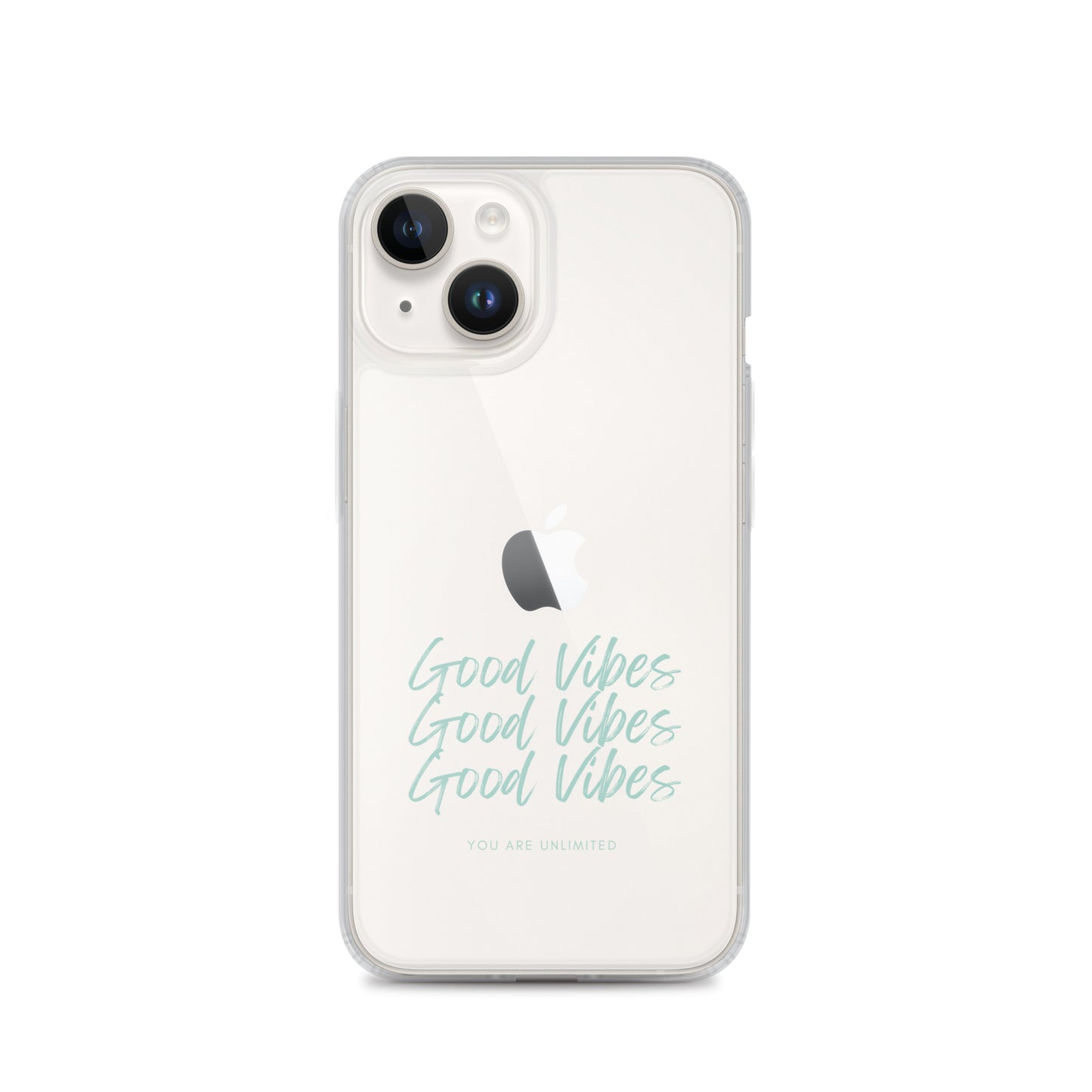 Good Vibes - Clear Case for iPhone®