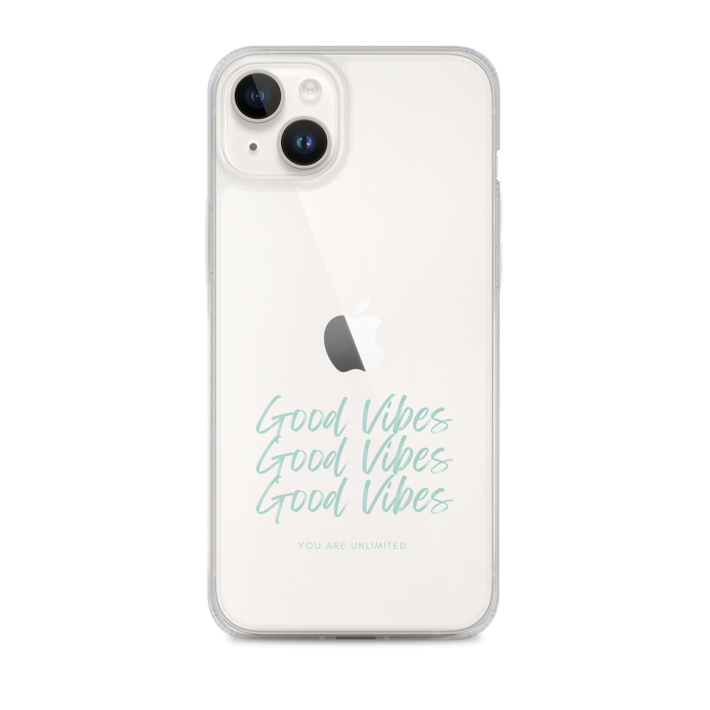 Good Vibes - Clear Case for iPhone®