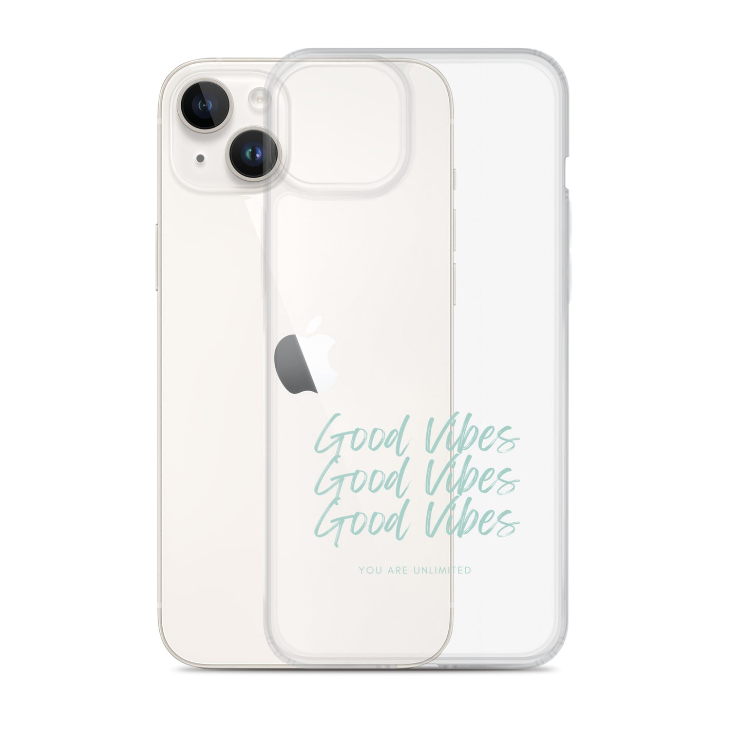 Good Vibes - Clear Case for iPhone®