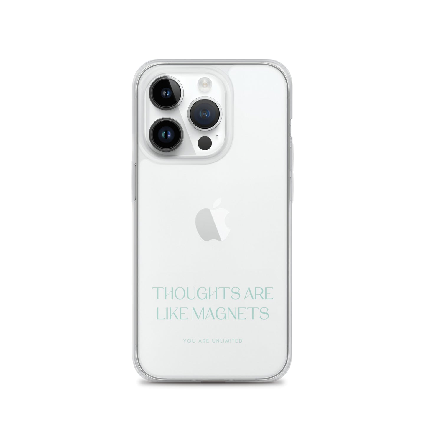 Thoughts Are Like Magnets - Clear Case for iPhone®