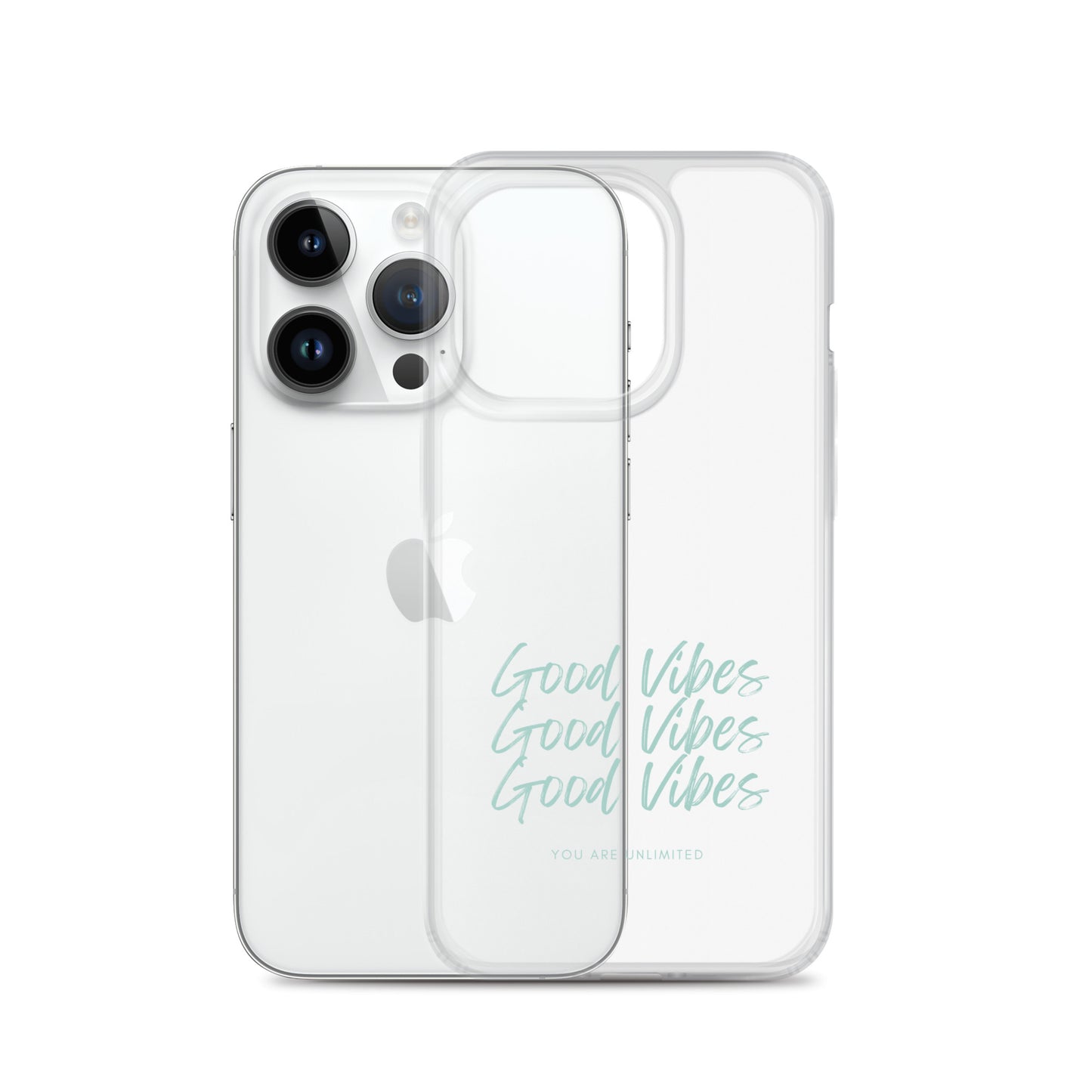 Good Vibes - Clear Case for iPhone®