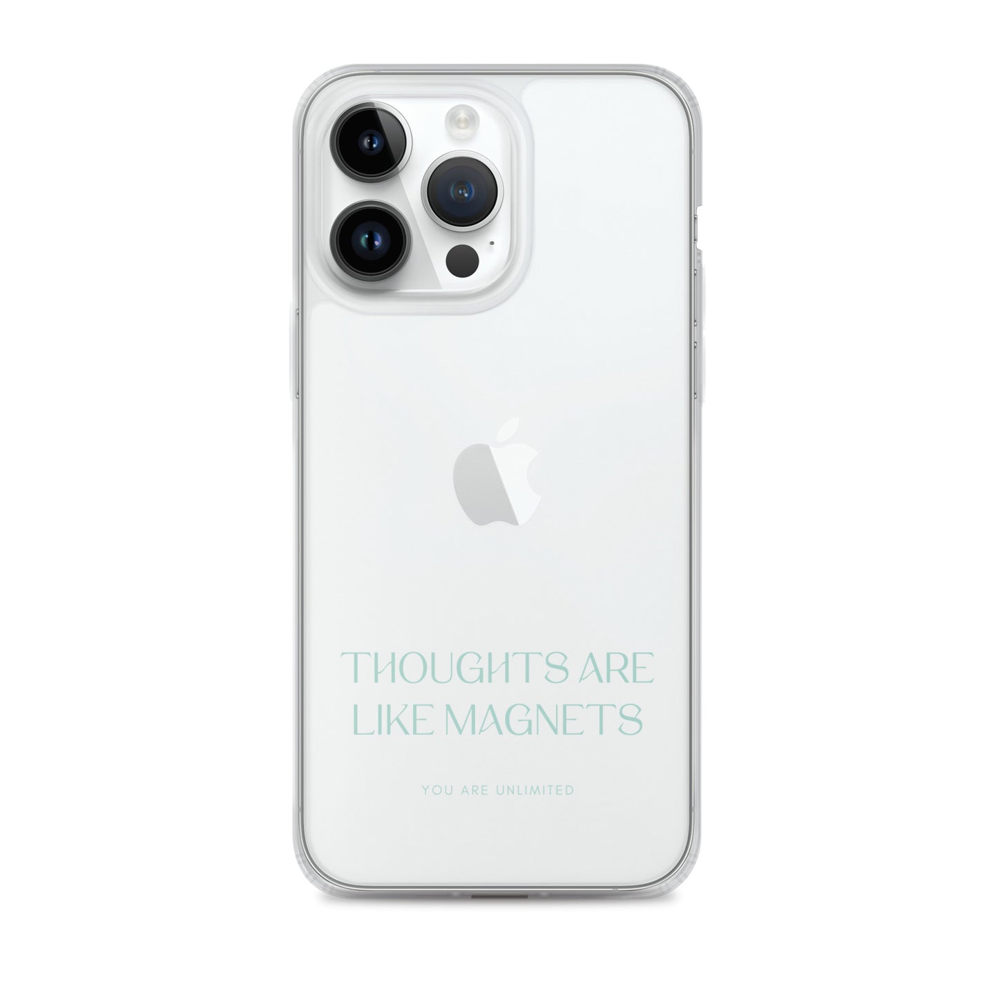 Thoughts Are Like Magnets - Clear Case for iPhone®