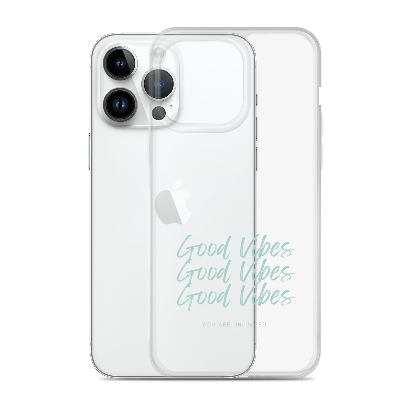 Good Vibes - Clear Case for iPhone®