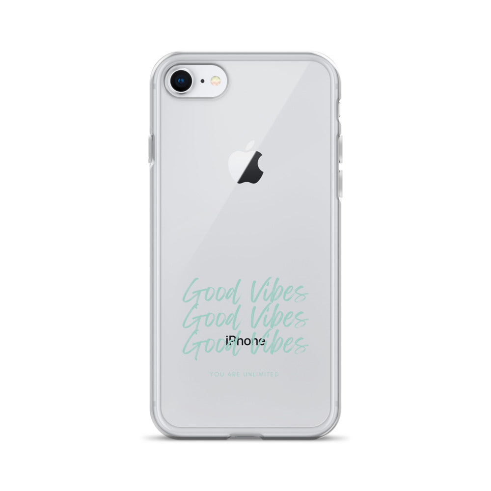 Good Vibes - Clear Case for iPhone®