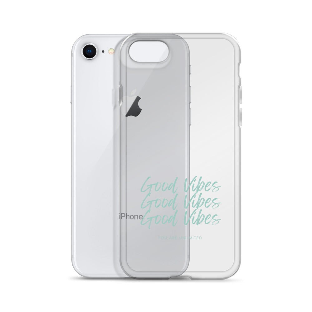 Good Vibes - Clear Case for iPhone®