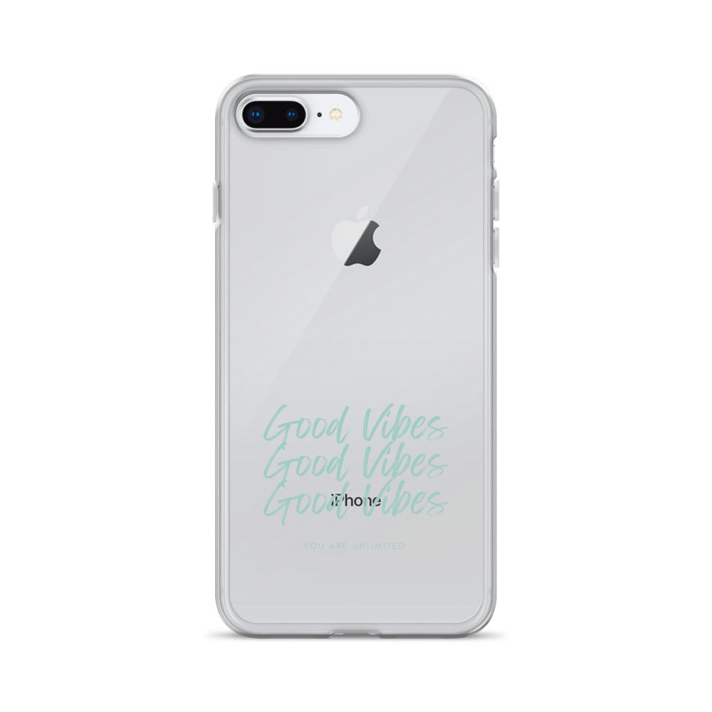 Good Vibes - Clear Case for iPhone®