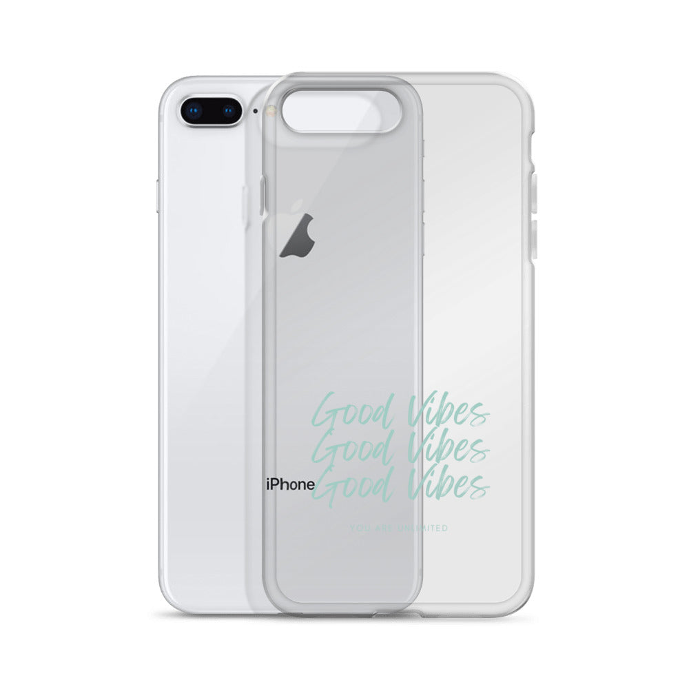 Good Vibes - Clear Case for iPhone®