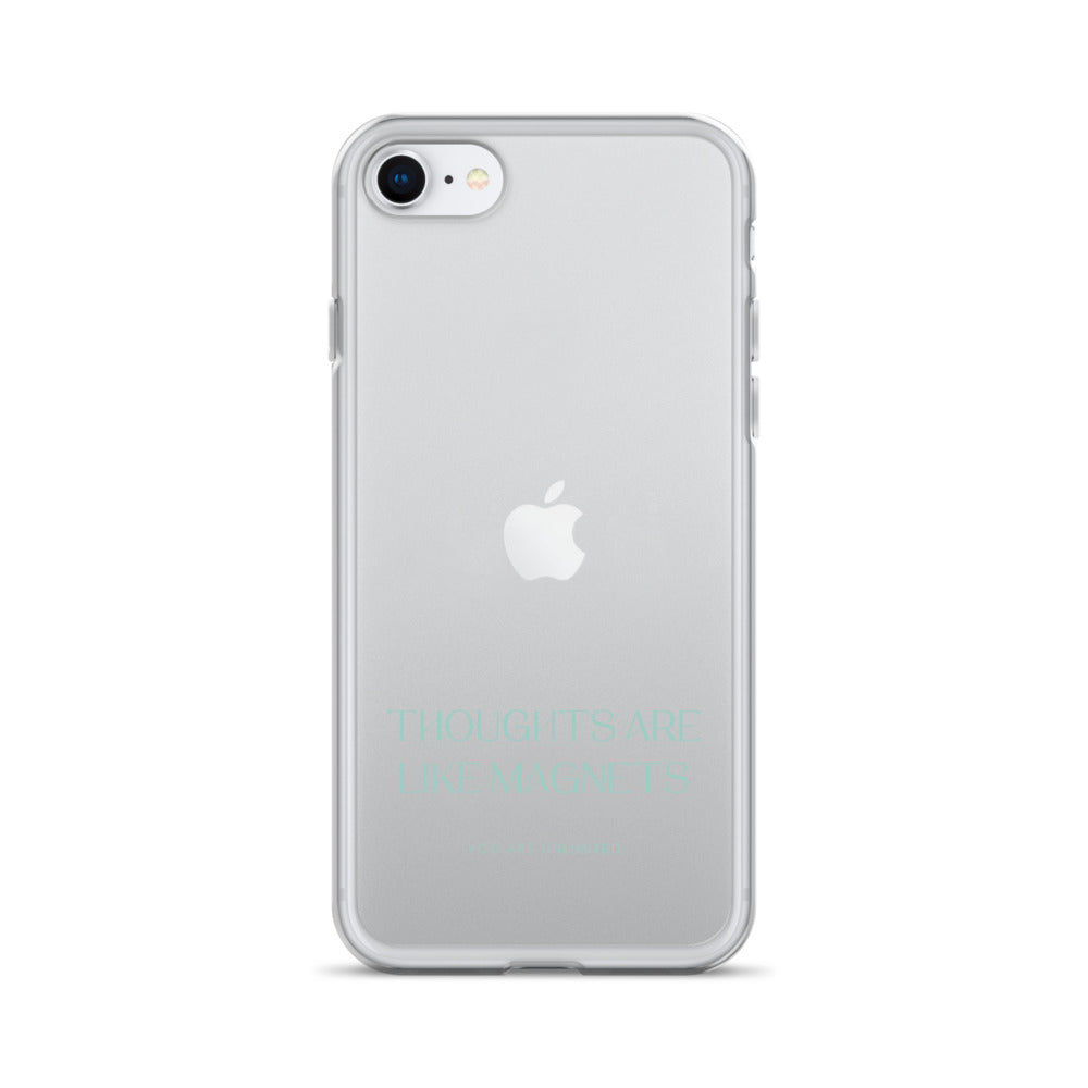 Thoughts Are Like Magnets - Clear Case for iPhone®