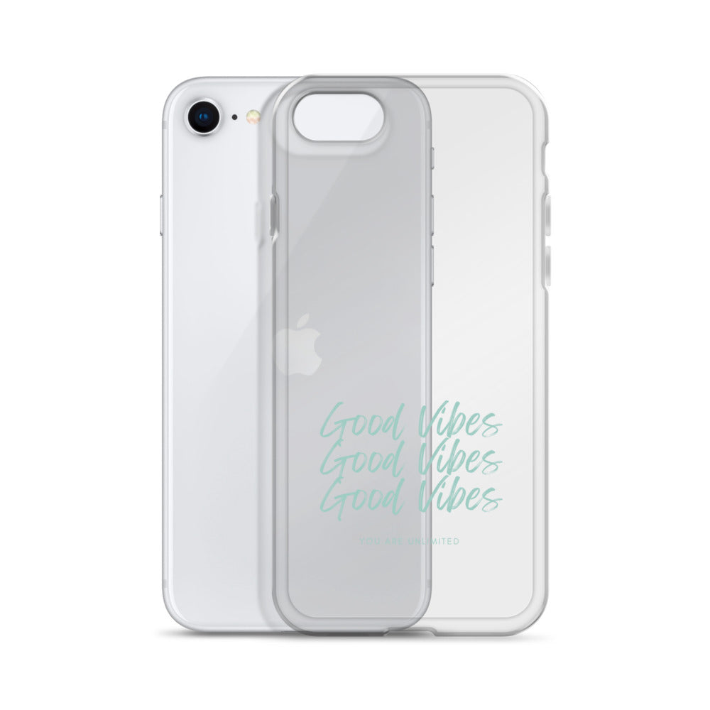 Good Vibes - Clear Case for iPhone®