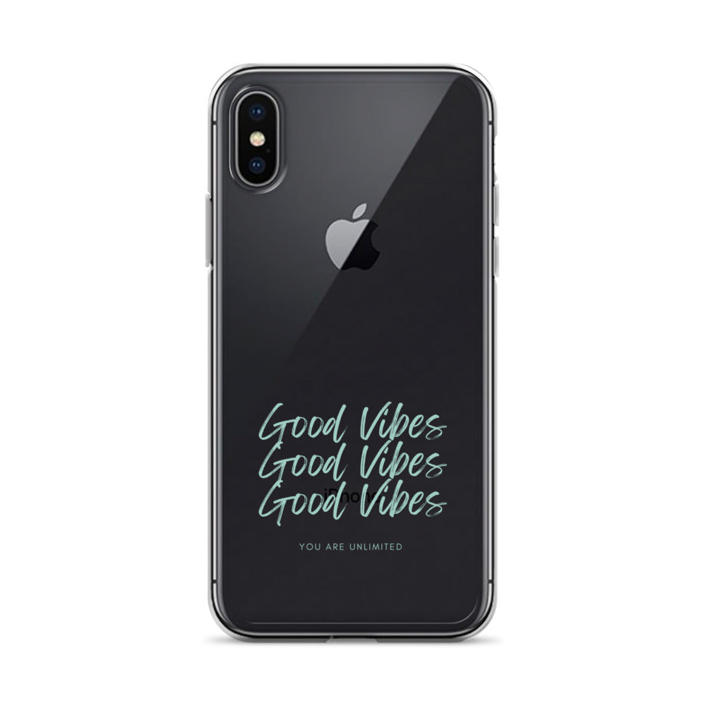 Good Vibes - Clear Case for iPhone®