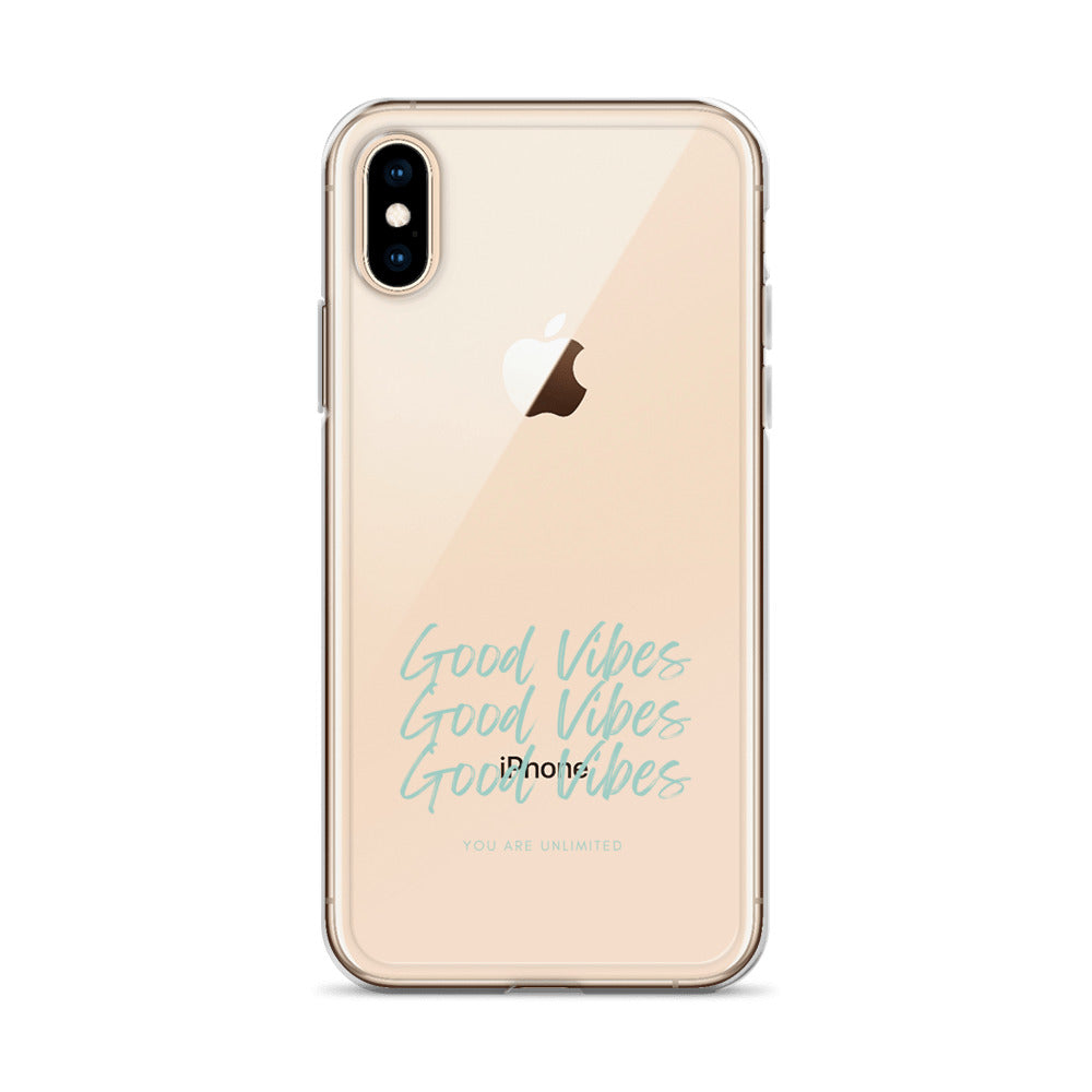 Good Vibes - Clear Case for iPhone®