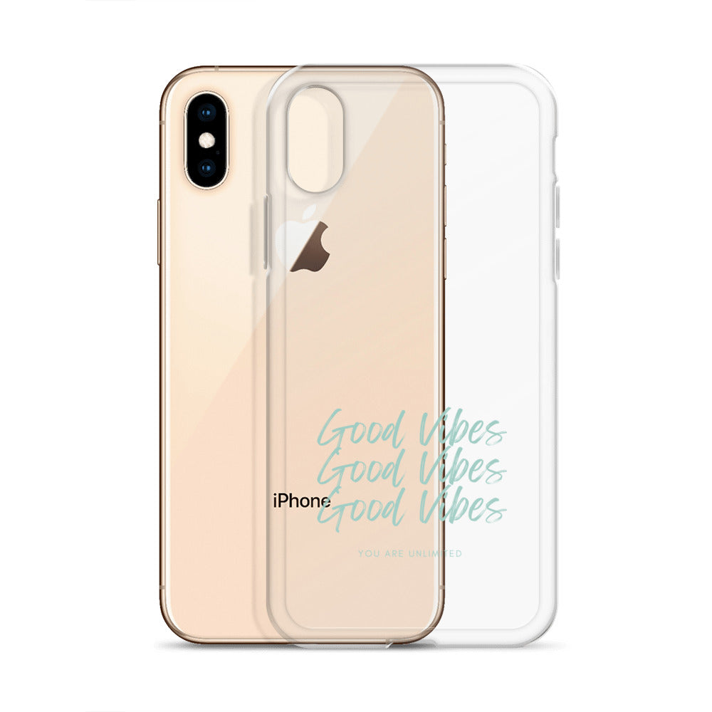 Good Vibes - Clear Case for iPhone®