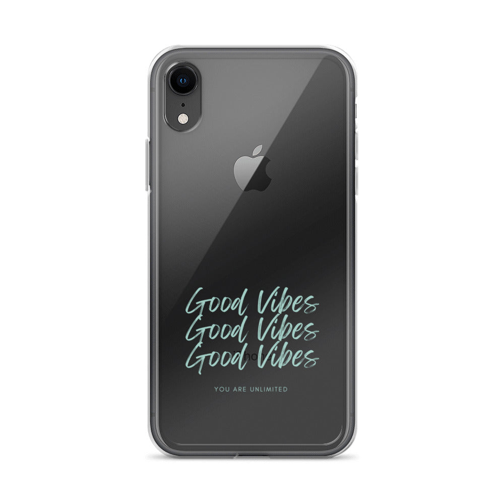 Good Vibes - Clear Case for iPhone®