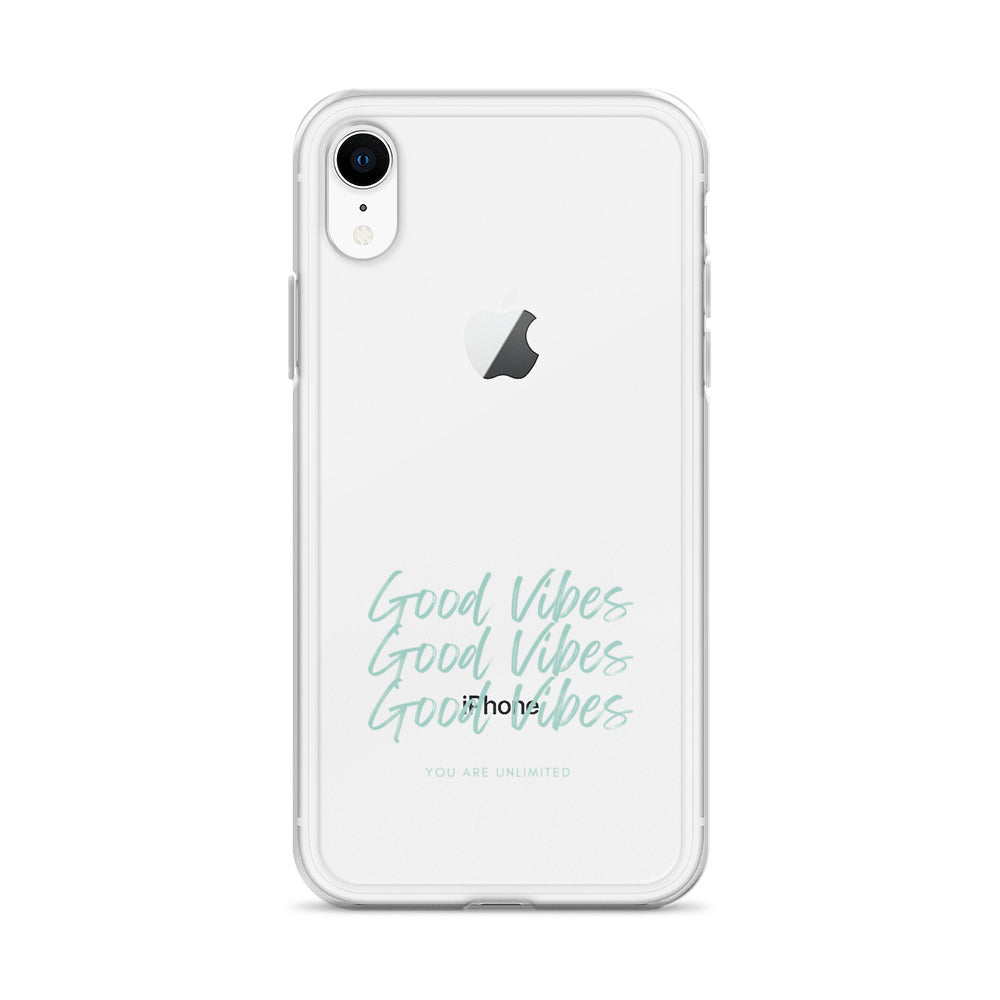 Good Vibes - Clear Case for iPhone®