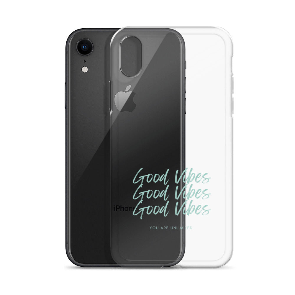 Good Vibes - Clear Case for iPhone®