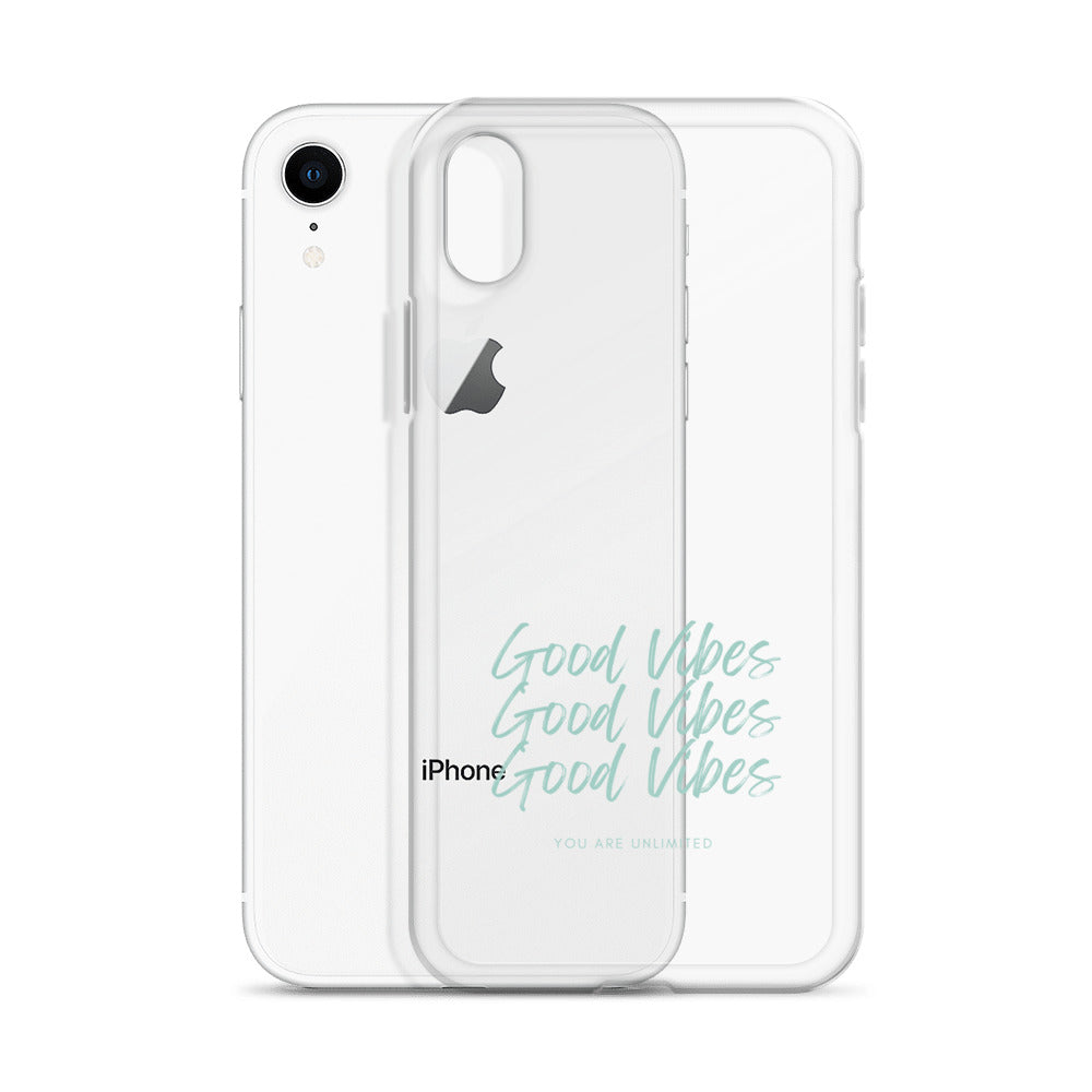 Good Vibes - Clear Case for iPhone®