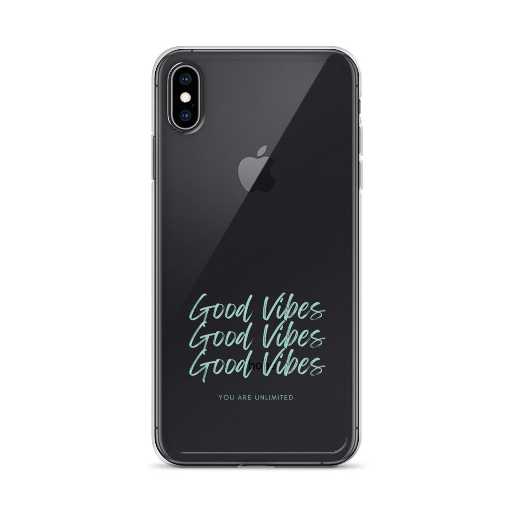 Good Vibes - Clear Case for iPhone®