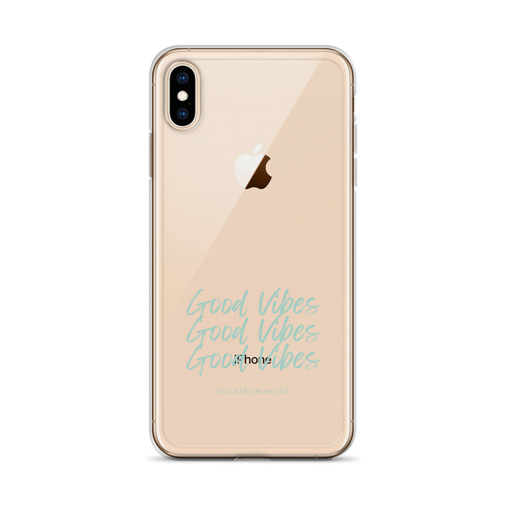 Good Vibes - Clear Case for iPhone®