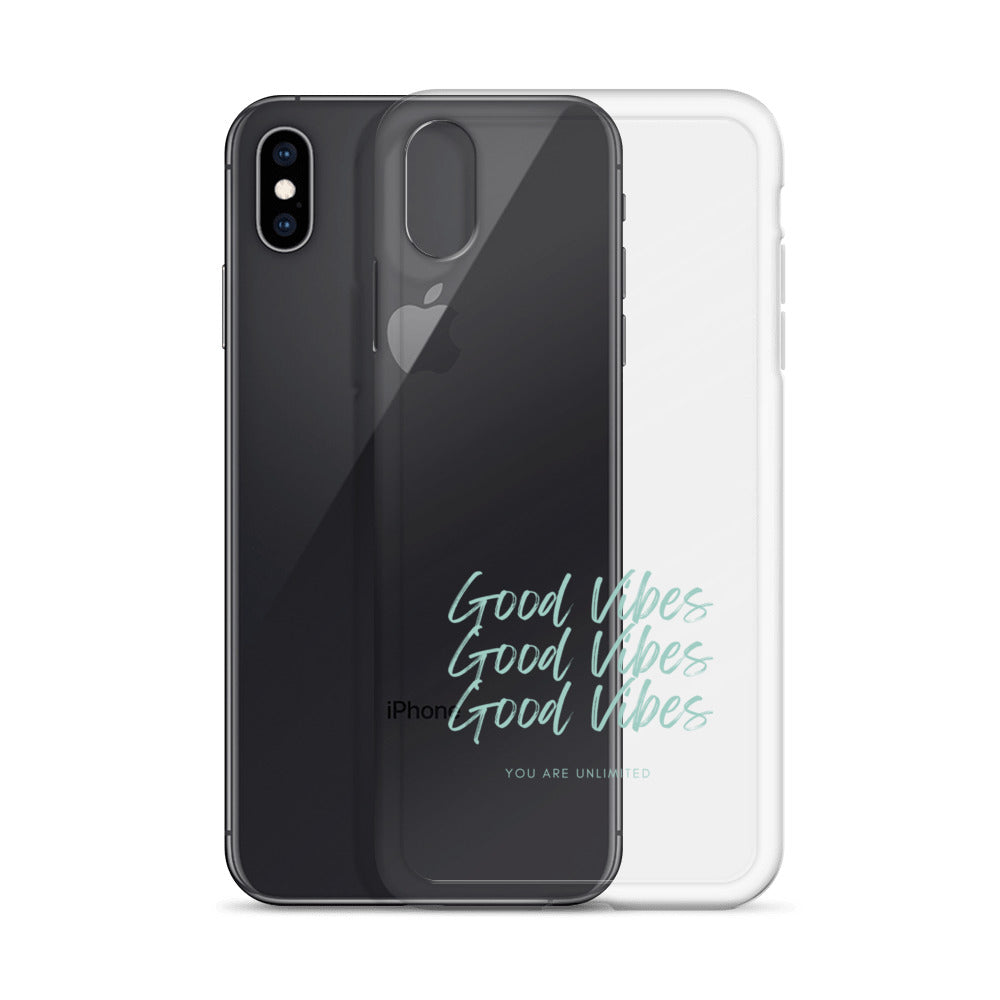 Good Vibes - Clear Case for iPhone®