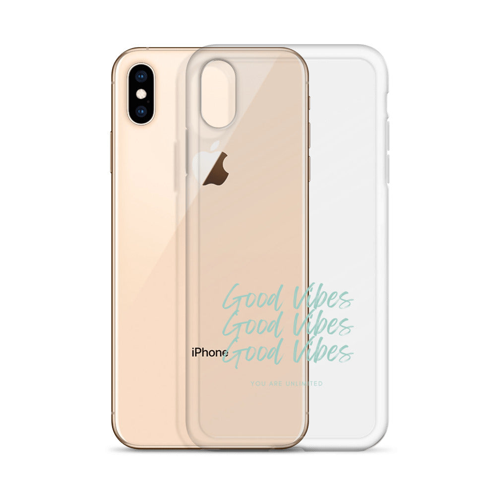 Good Vibes - Clear Case for iPhone®