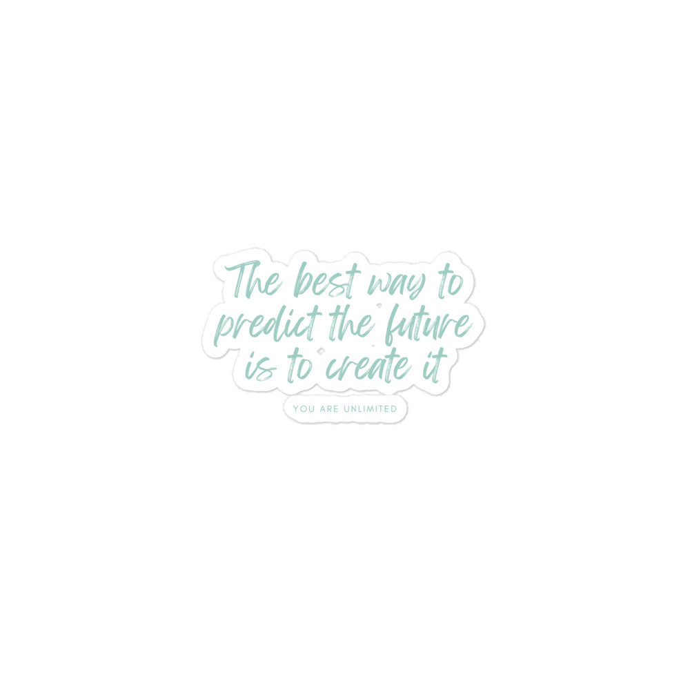 Create The Future Sticker