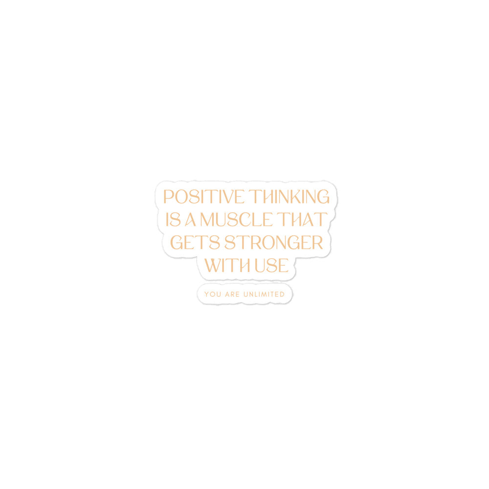 Positive Mindset Sticker