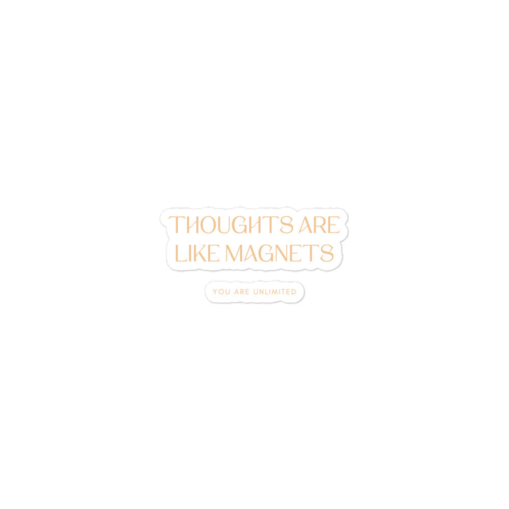 Magnetic Thoughts Sticker