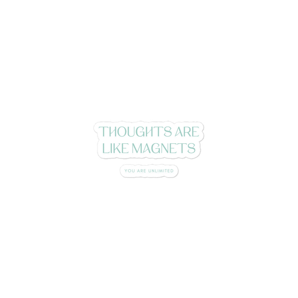 Magnetic Thoughts Sticker